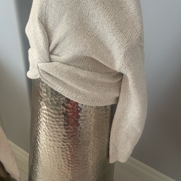 Oshkosh new, no tags unworn little girls, cream, gold fancy sweaters dressy cute - Picture 10 of 17